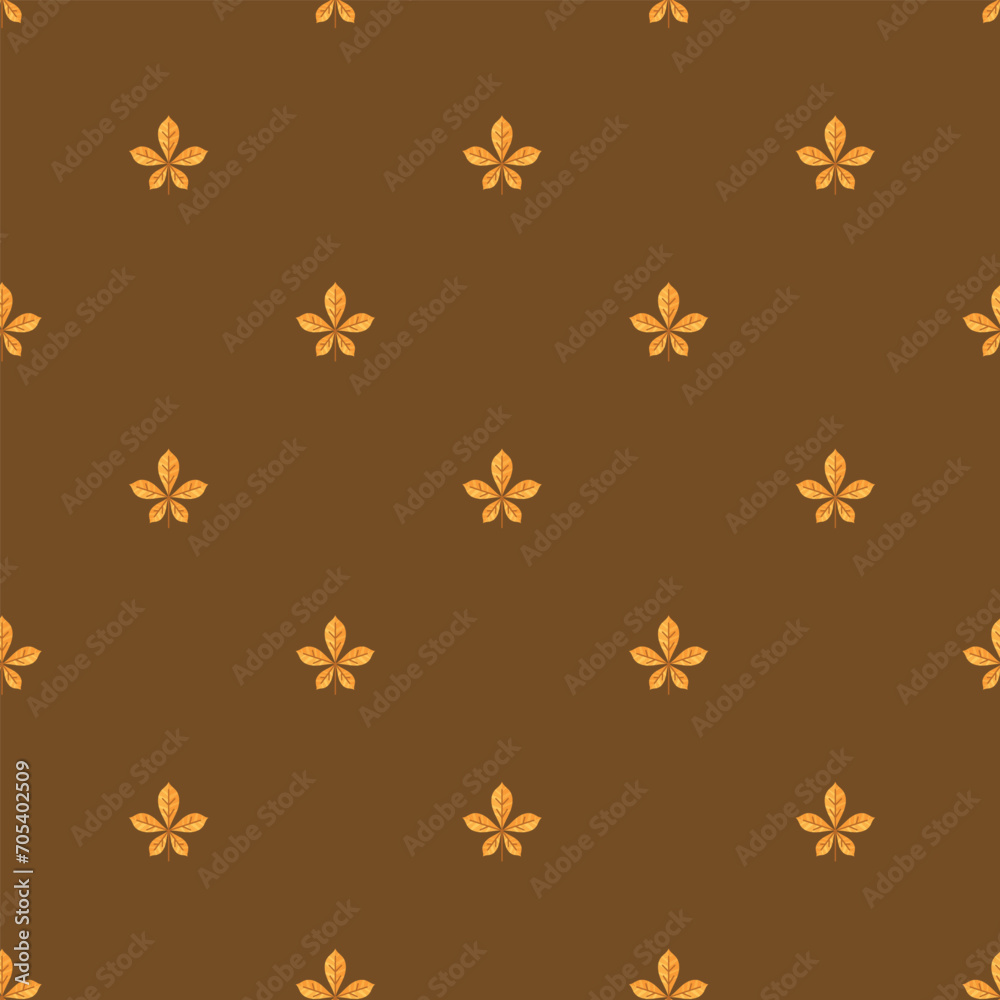 Free vector leaf seamless pattern background Free vector leaf seamless pattern background