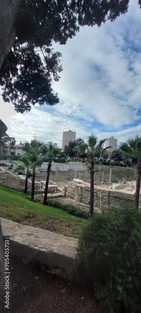 The Greco-Roman theater Alexandria
