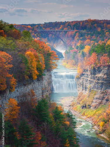 Letchworth State Park in Autumn