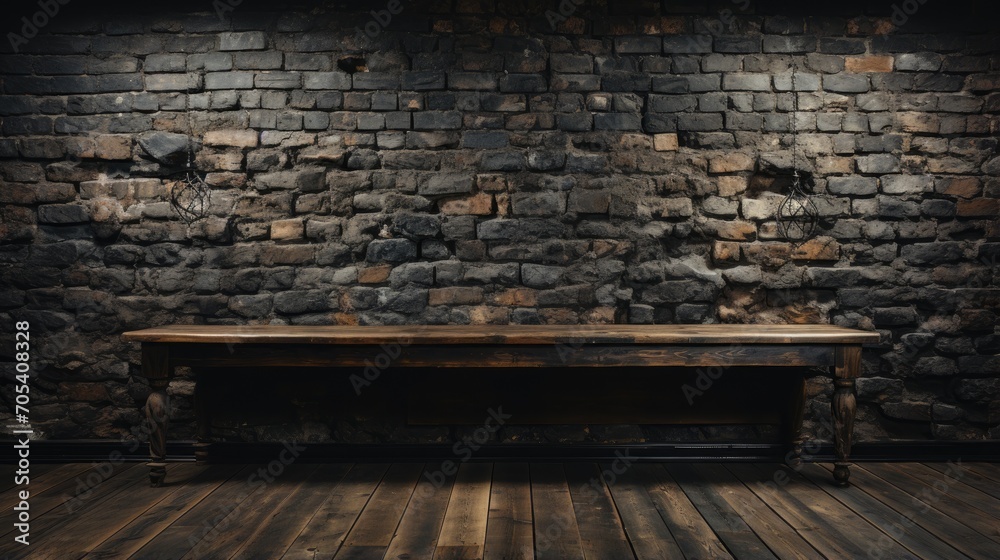 Wall texture surface with black brick for background Wall texture surface with black brick for background