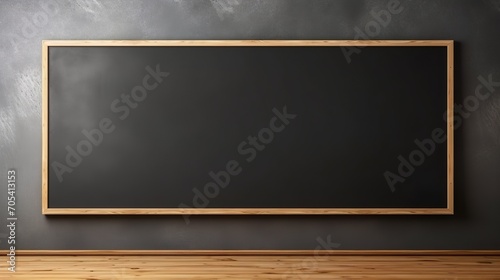 back to school banner with pile of books and chalkboard copy space background