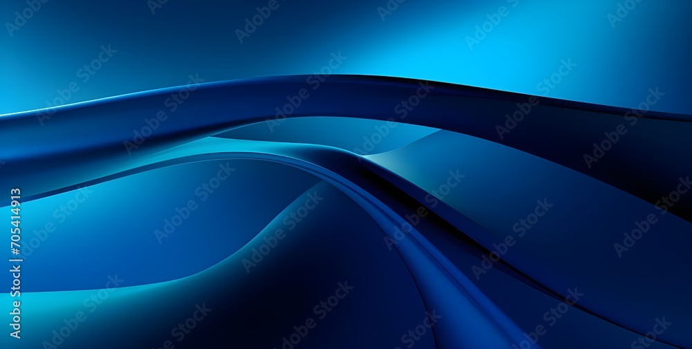 Obraz premium Blue Wave Background