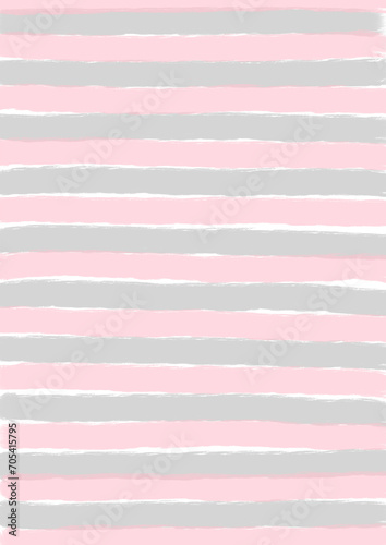 Pink grey white stripes background texture watercolor backdrop color pastel kids banner frame border texture pattern wall vintage fabric canvas 