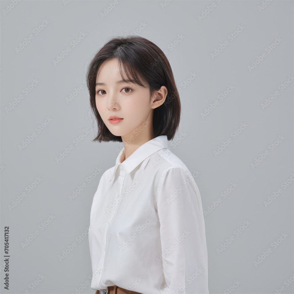 ai asian girl korean model portrait ai asian girl korean model portrait