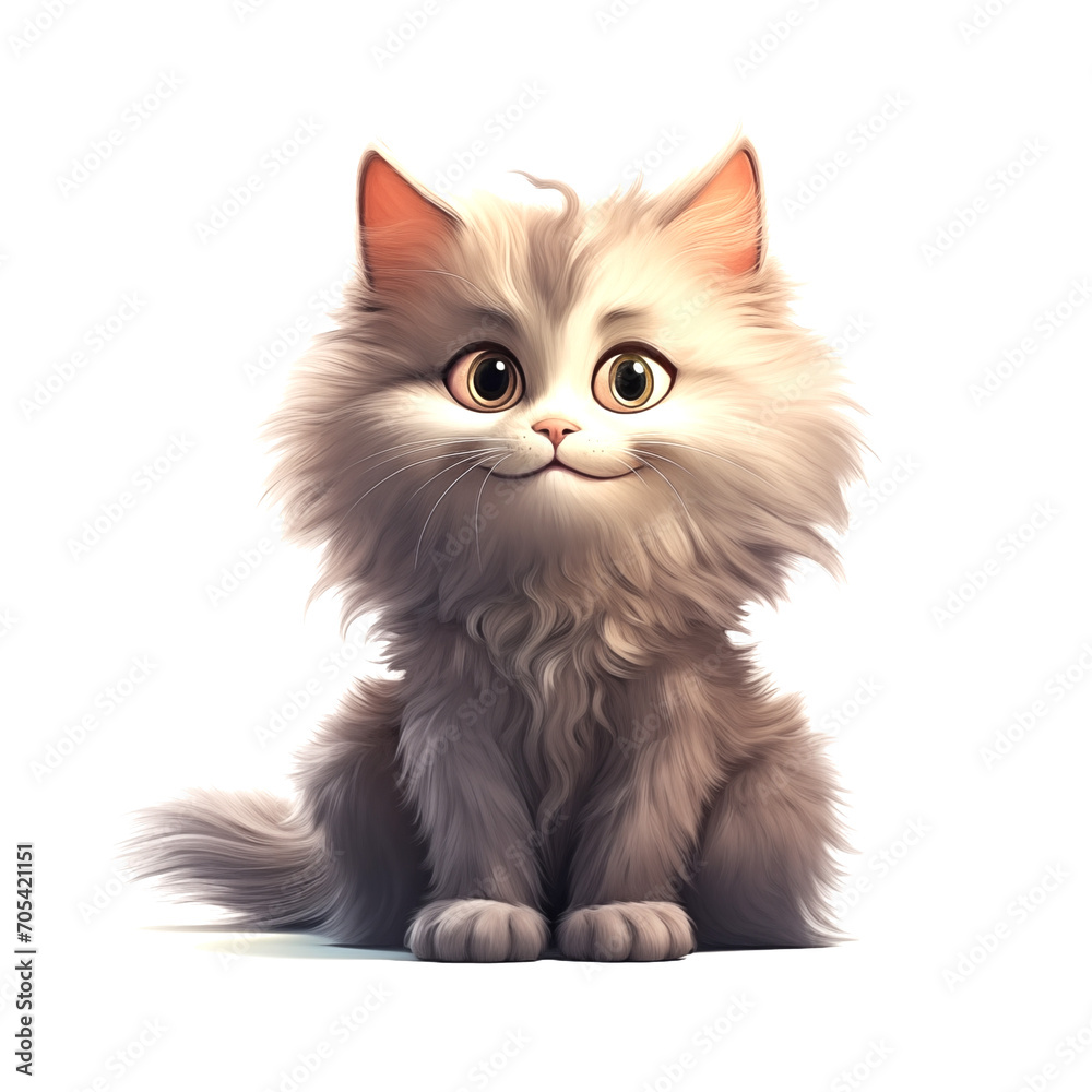 Cat clipart, PNG 300DPI, 4000X4000 pixel, Cute cat illustrations Planner elements for cat lovers Commercial use