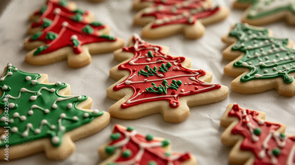 Christmas tree cookies Christmas tree cookies