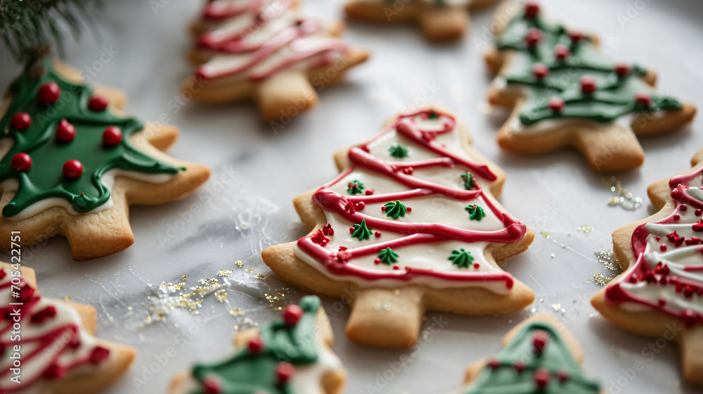Christmas tree cookies Christmas tree cookies