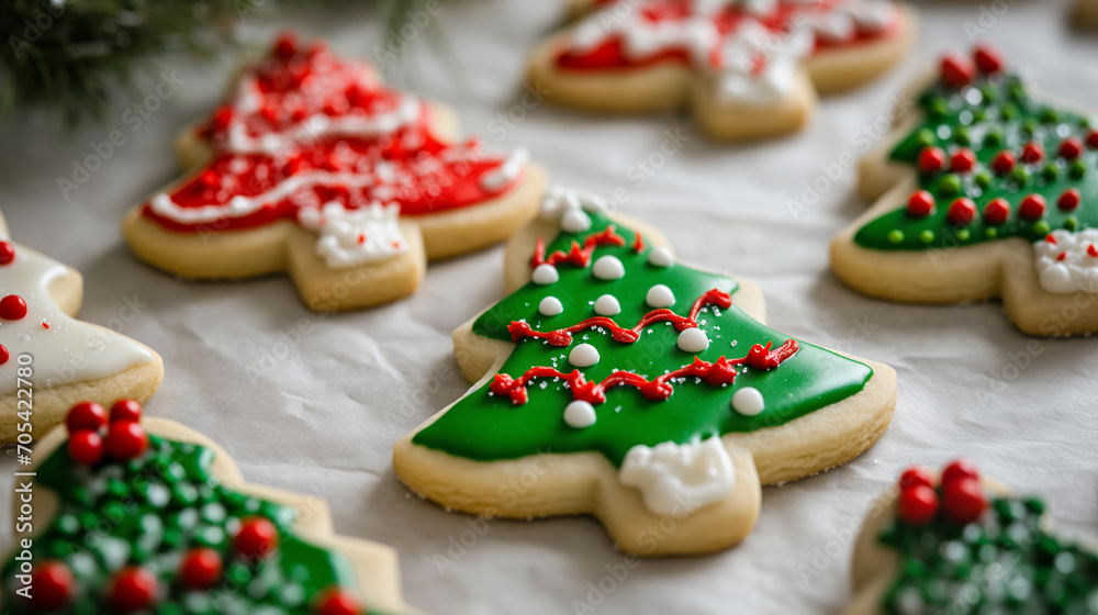 Christmas tree cookies Christmas tree cookies
