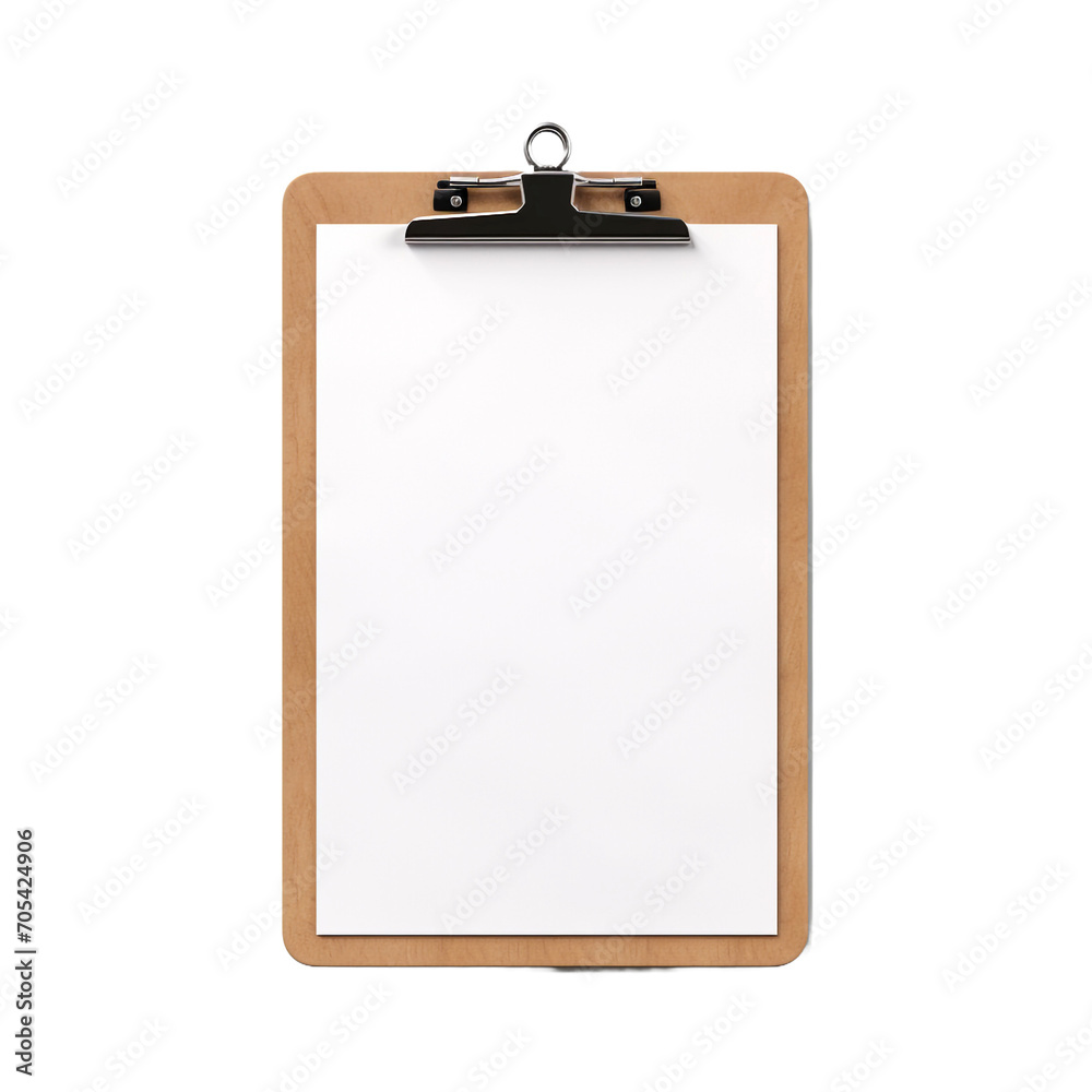Clipboard isolated on transparent background Clipboard isolated on transparent background