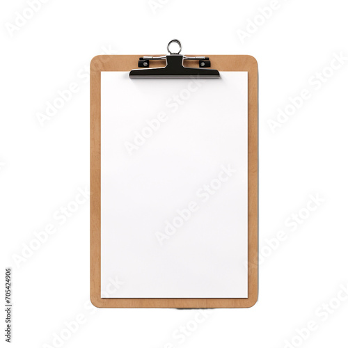 Clipboard isolated on transparent background