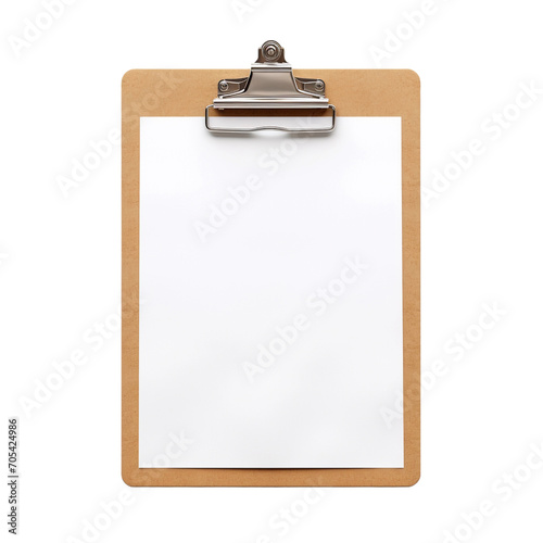 Clipboard isolated on transparent background