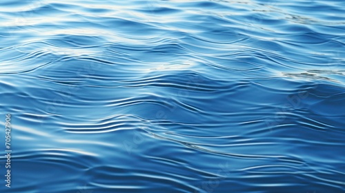 Ripples in ocean water. water background. Generative AI © bagoesanggito