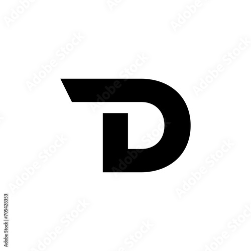 business company letter D logo design