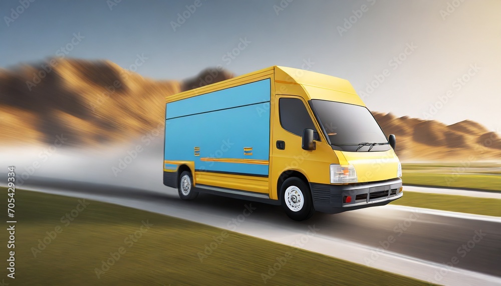 Wallpaper Logistics in Motion: Swift Minivan Service texture 