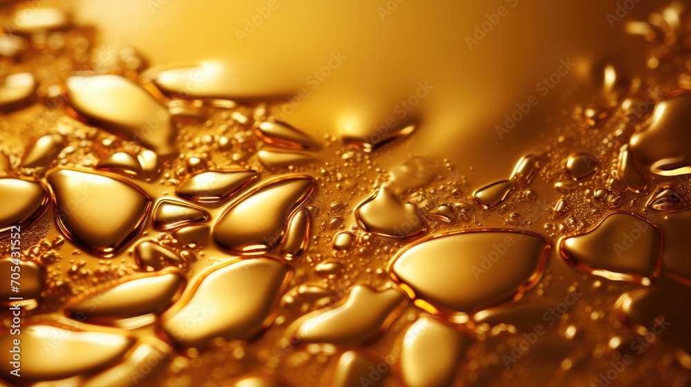 The background with a gold texture is luxurious and elegant The background with a gold texture is luxurious and elegant