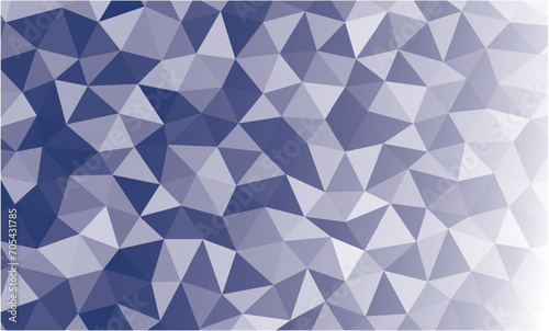 Blue  polygonal mosaic background, vector illustration