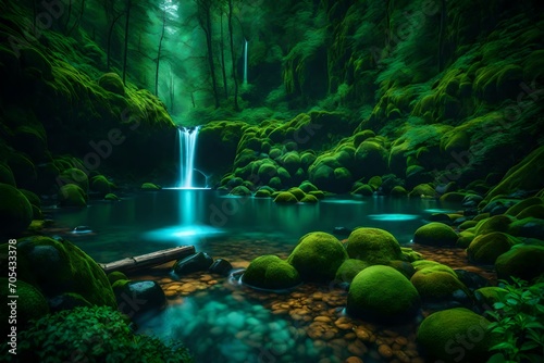 waterfall in the forest