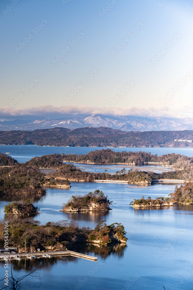 Fototapeta premium 1月の奥松島