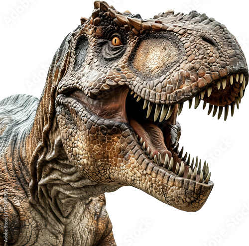 Dinosaur isolated on transparent background. PNG © Tran