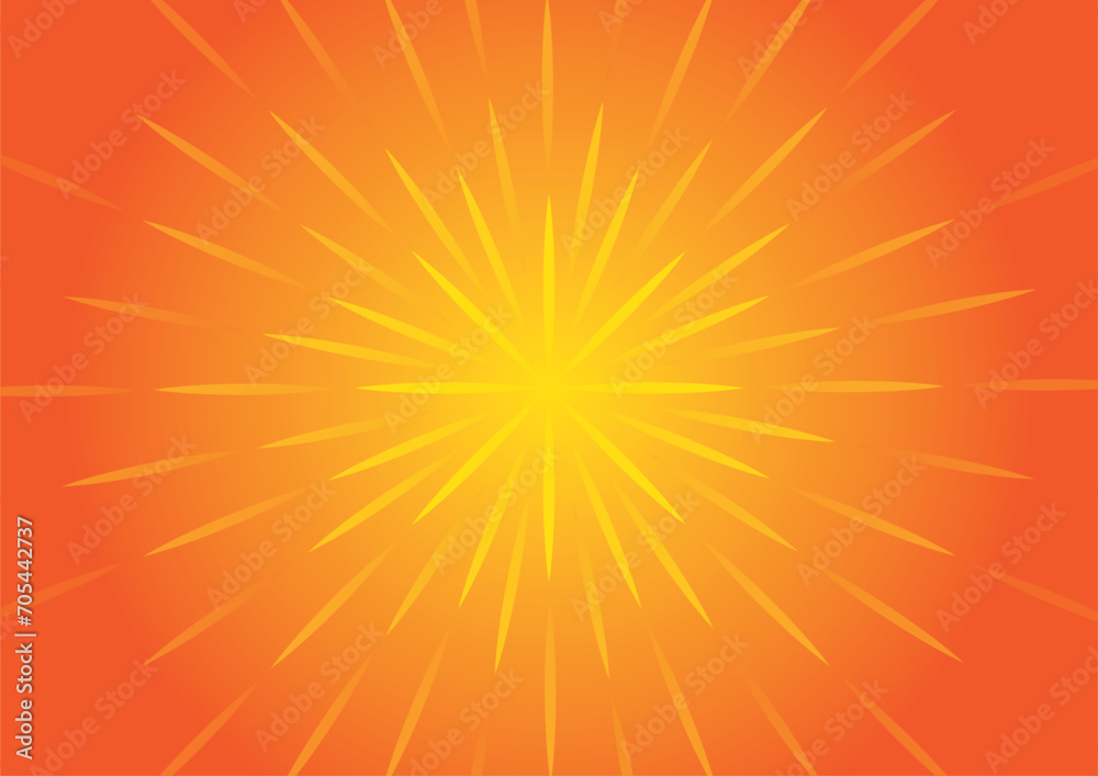 abstract gradient yellow orange background with rays abstract gradient yellow orange background with rays