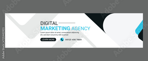 digital marketing Linkedin cover banner design