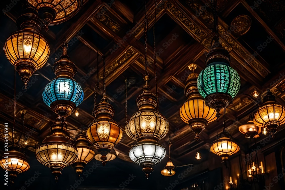 Fototapeta premium interior of the cathedral of st mary