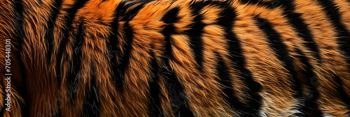 close up of tiger fur background photo