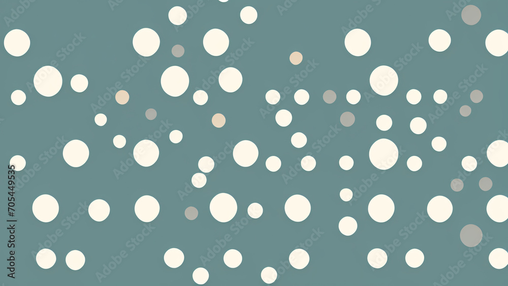 a minimalist dot pattern