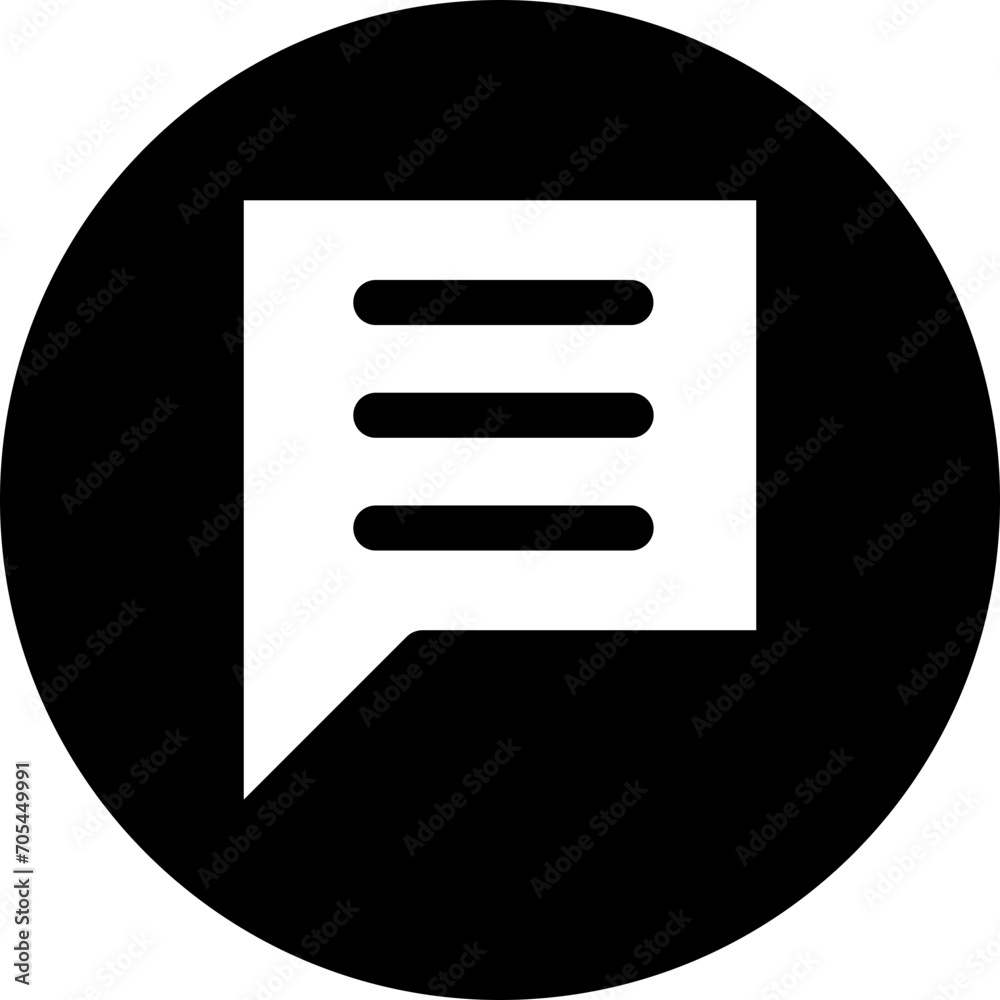 Chat Fill Circle Icon. Chat Fill Circle Icon.