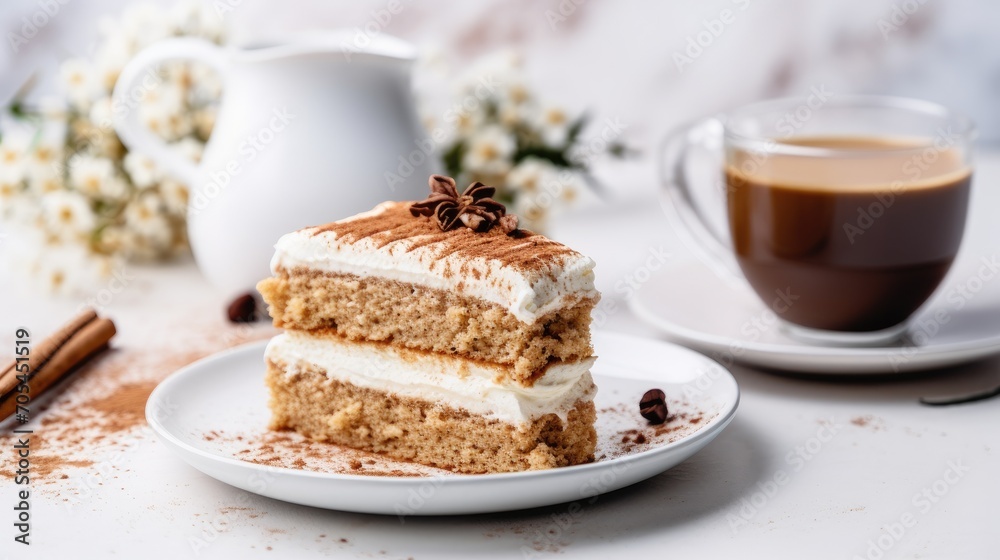 Coffee and cakes. Generative AI Coffee and cakes. Generative AI