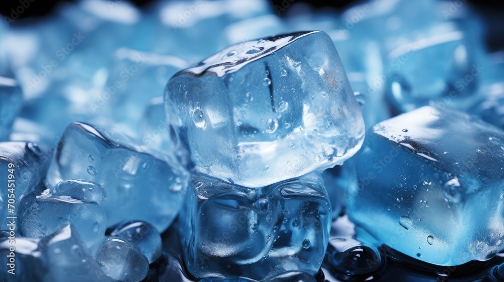 Ice cubes background or pattern. Ice cubes background or pattern.