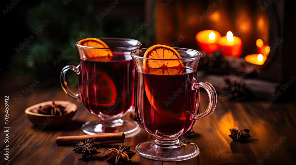 Mulled wine.. Generative AI Mulled wine.. Generative AI