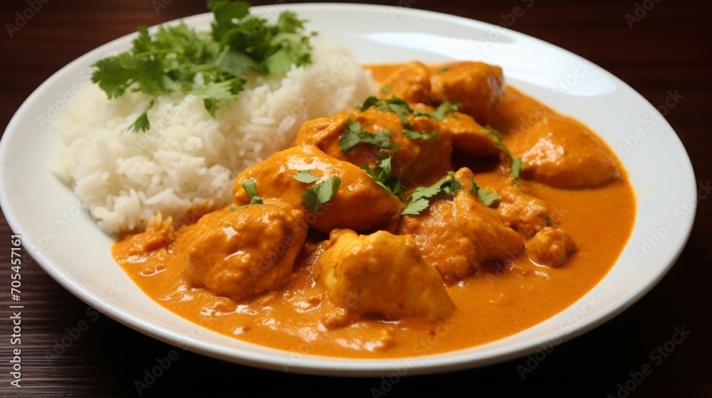 Chicken Curry with Fresh Herbs