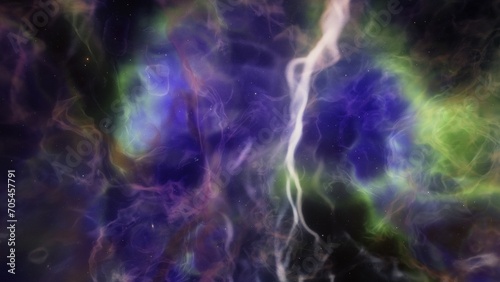 Space nebula. © ANDREI
