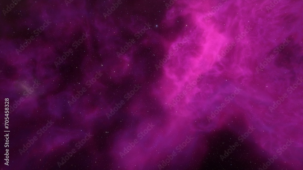 Night sky - Universe filled with stars, nebula and galaxy
