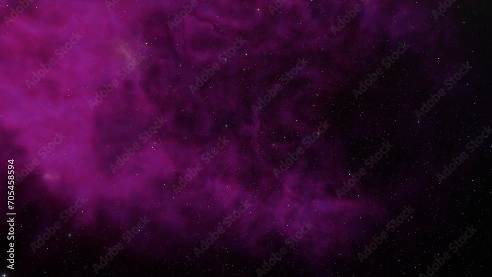 Night sky - Universe filled with stars, nebula and galaxy
