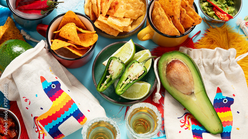 Photography Cinco de mayo party food