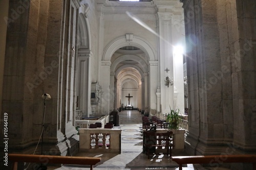 Napoli - Navata destra della Chiesa di San Giacomo degli Spagnoli photo