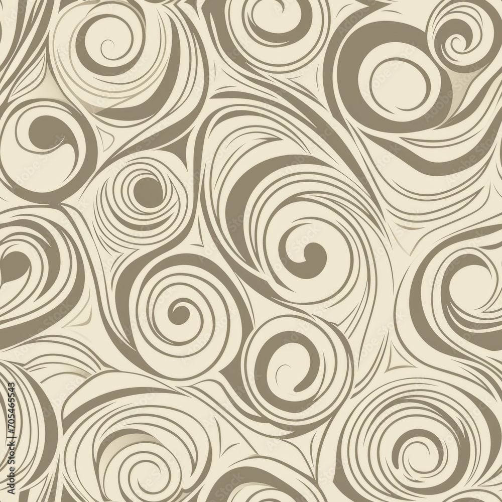 Seamless pattern: Vanilla Swirls, Vanilla-toned swirls and loops creating a minimal and elegant seamless pattern. Seamless pattern: Vanilla Swirls, Vanilla-toned swirls and loops creating a minimal and elegant seamless pattern.