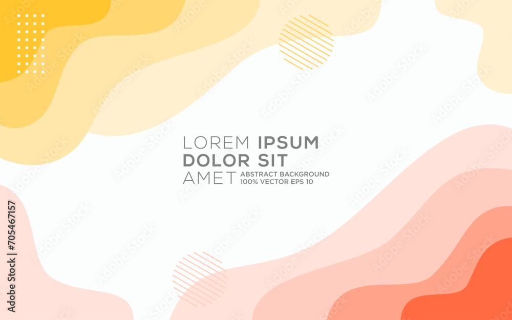Modern vector graphic of abstract background template EPS 10