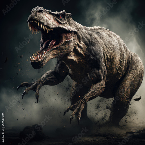 tyrannosaurus rex dinosaur © Piotr