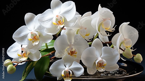 The Graceful Beauty of White Orchids