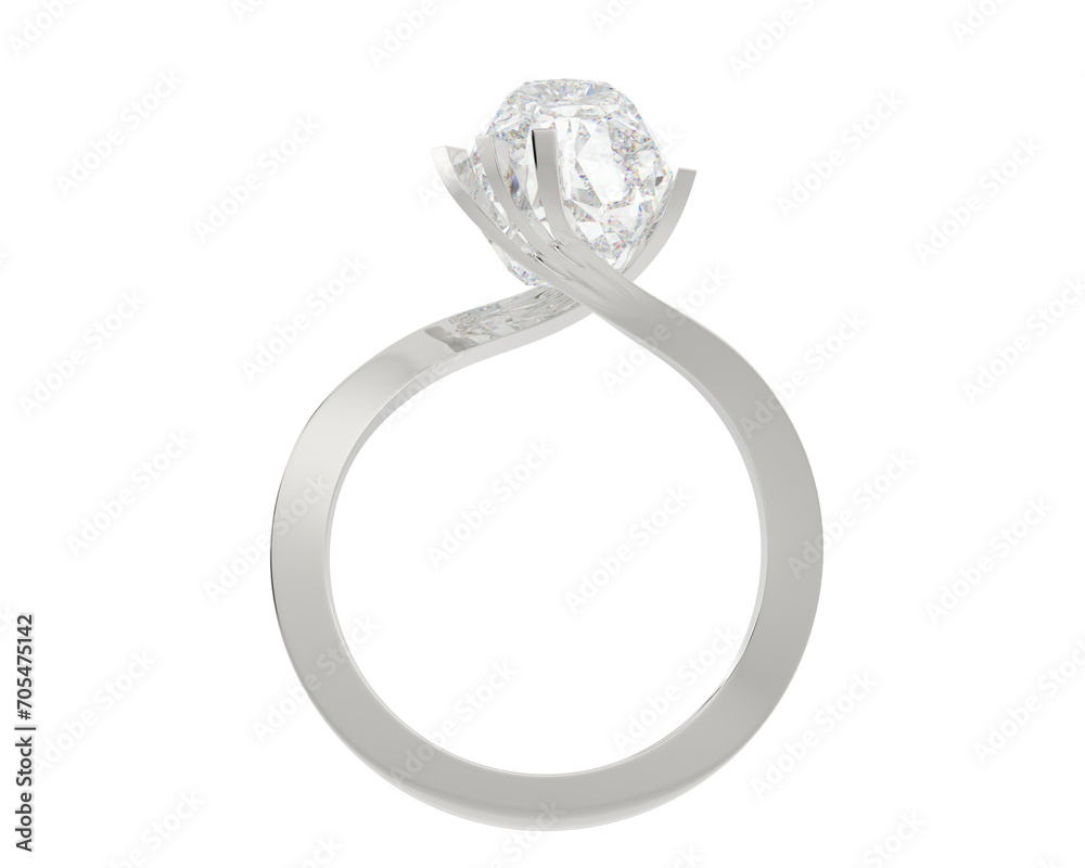 Jewelry isolated on background. 3d rendering - illustration Jewelry isolated on background. 3d rendering - illustration
