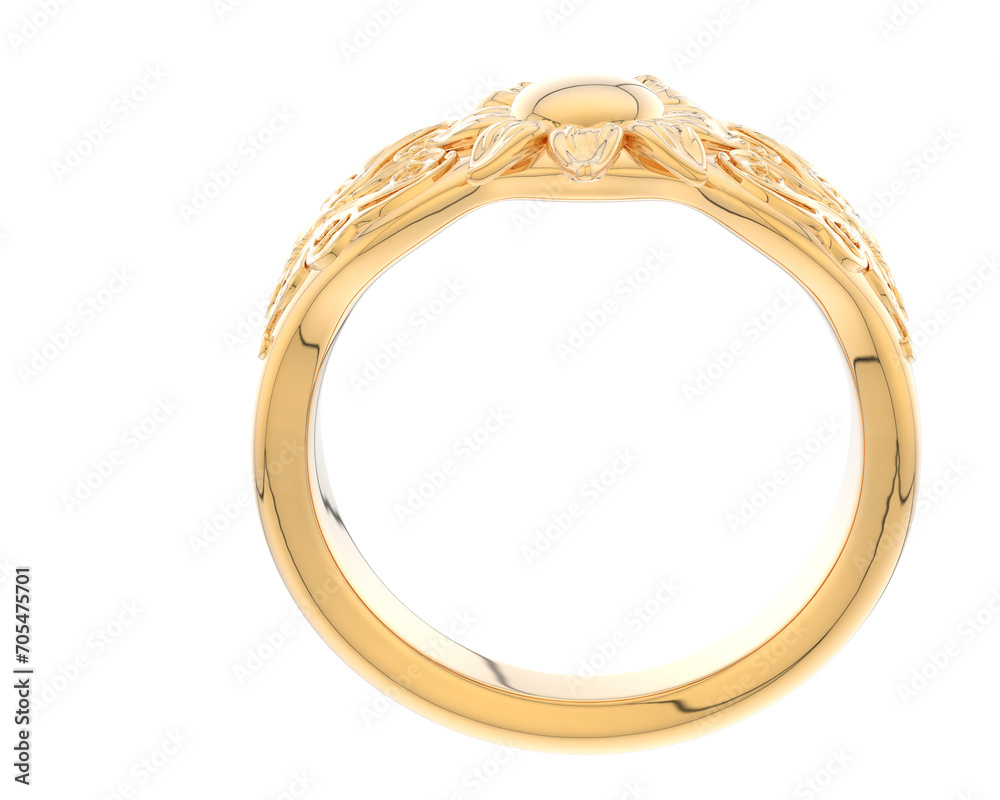 Jewelry isolated on background. 3d rendering - illustration Jewelry isolated on background. 3d rendering - illustration