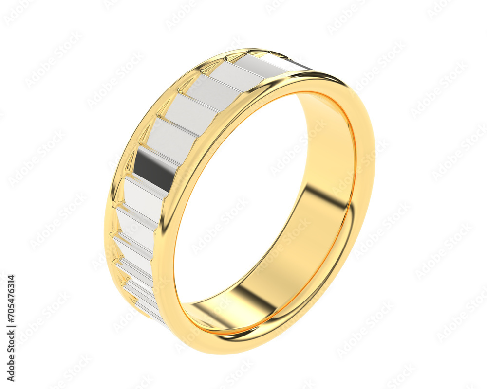 Jewelry isolated on background. 3d rendering - illustration Jewelry isolated on background. 3d rendering - illustration