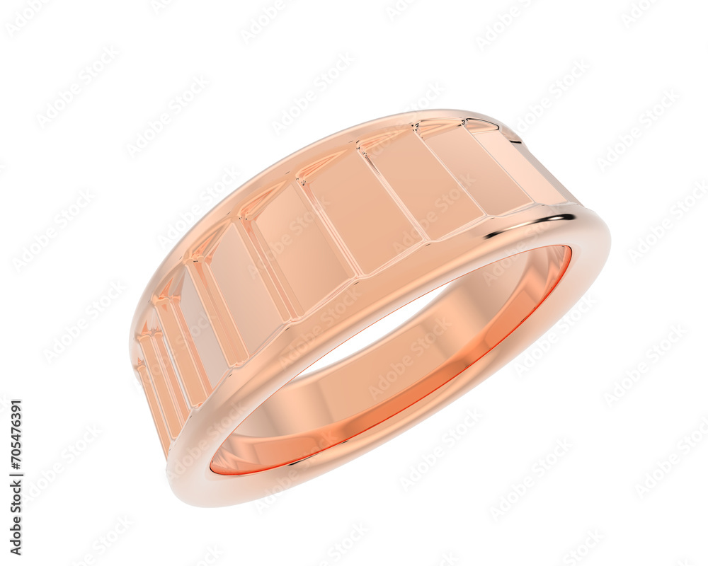 Fototapeta premium Jewelry isolated on background. 3d rendering - illustration