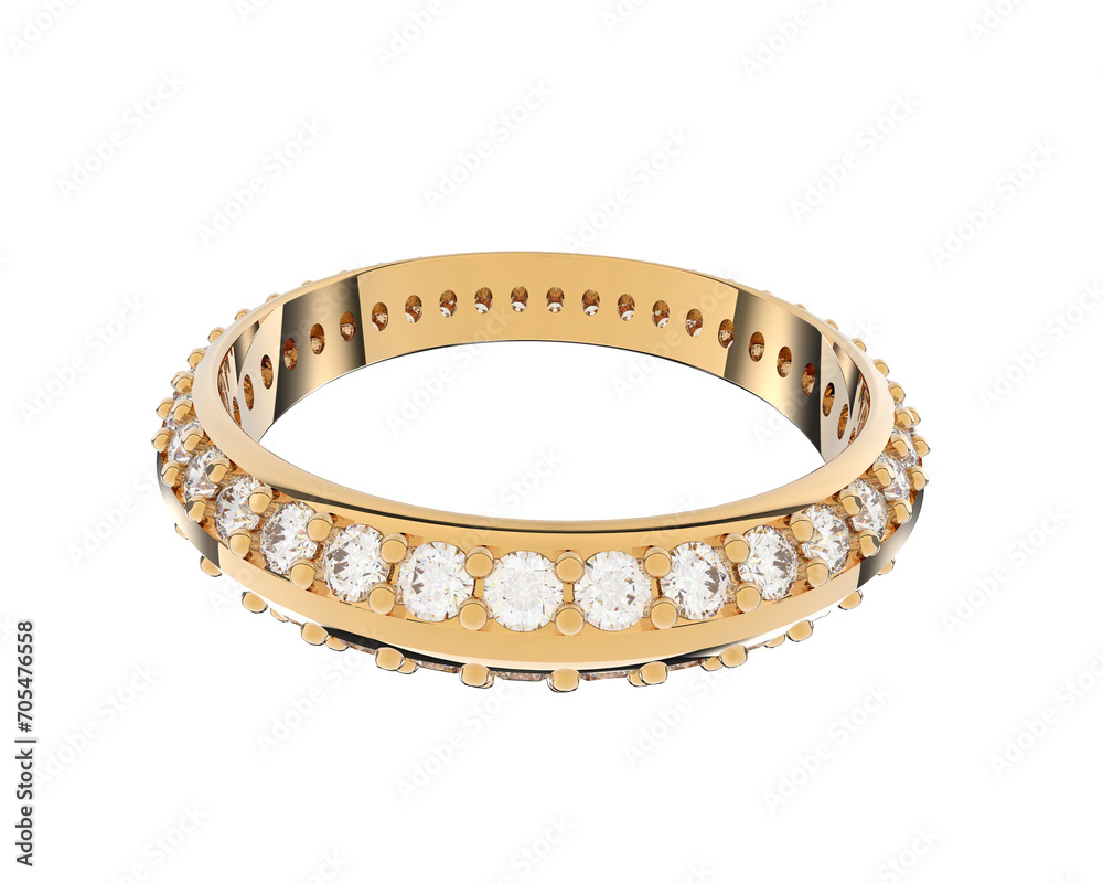 Jewelry isolated on background. 3d rendering - illustration Jewelry isolated on background. 3d rendering - illustration