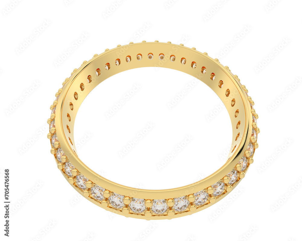 Jewelry isolated on background. 3d rendering - illustration Jewelry isolated on background. 3d rendering - illustration