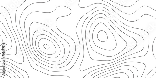 Abstract pattern with lines Topographic map. Geographic mountain relief . Modern design with white background wavy pattern design. Background for desktop, topology, digital art . photo