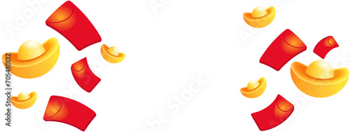 Wallpaper Mural Red Envelopes With Yuanbao Torontodigital.ca